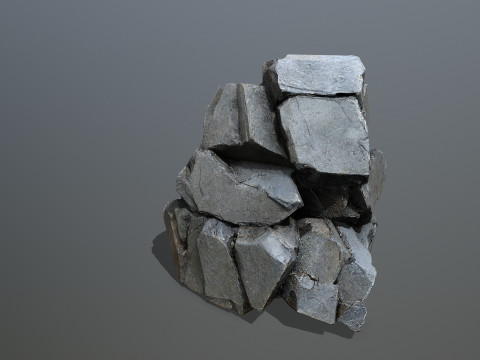 Desert rocks 3D Модель