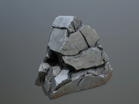 Desert rocks 3D Model