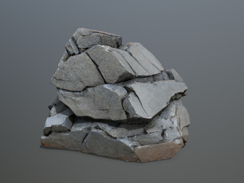 Desert rocks 3D Модель