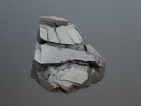 Desert rocks 3D Model