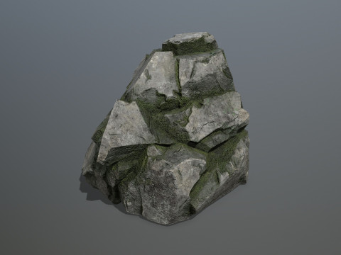 Cliff rocks 3D-Modell