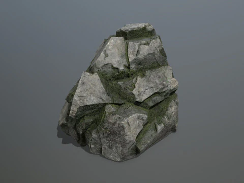 Cliff rocks 3D Model