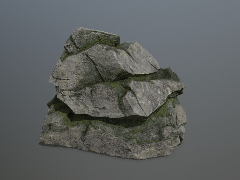 Cliff rocks 3D-Modell