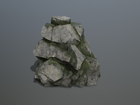 Cliff rocks 3D-Modell