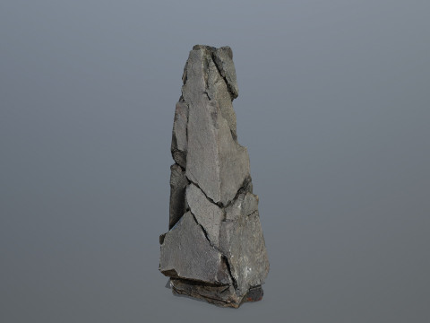 Cliff rocks 3D Model