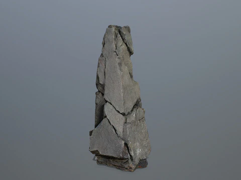 Cliff rocks 3D Model