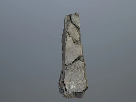 Cliff rocks 3D Model