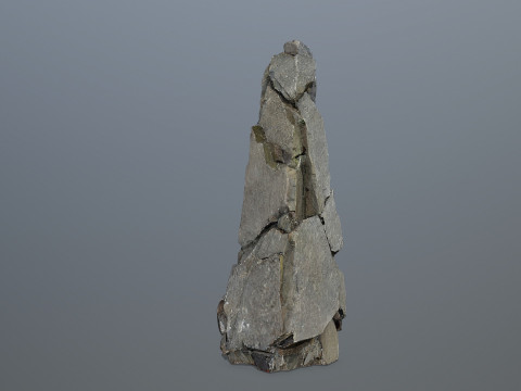 Cliff rocks 3D Model