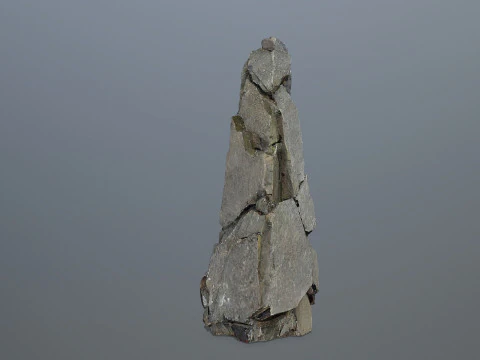 Cliff rocks 3D Model
