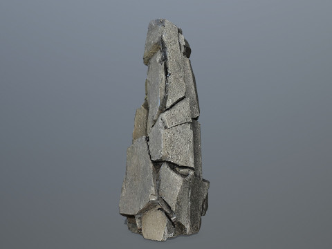 Cliff rocks 3D Model