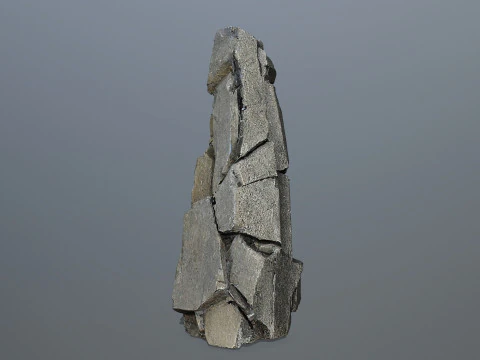 Cliff rocks 3D Model