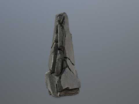 Cliff rocks 3D Model