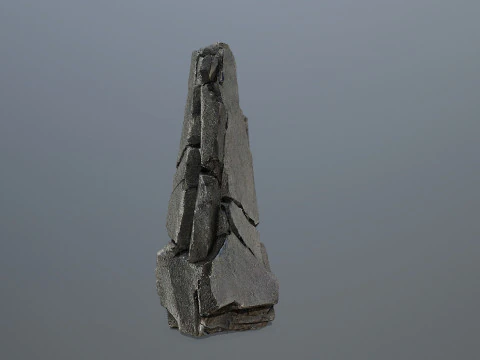 Cliff rocks 3D Model