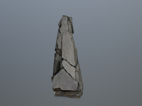 Cliff rocks 3D Model