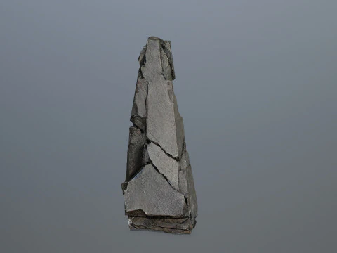 Cliff rocks 3D Model