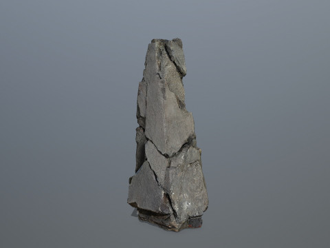 Cliff rocks 3D Model