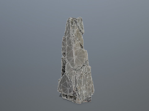 Cliff rocks 3D Model