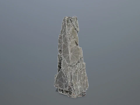 Cliff rocks 3D Model