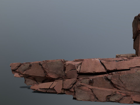 Desert Rocks Model 3D