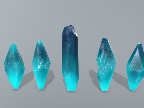 Crystal set 3D Модель