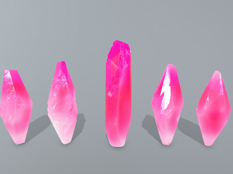Crystal set 1 3D Модель