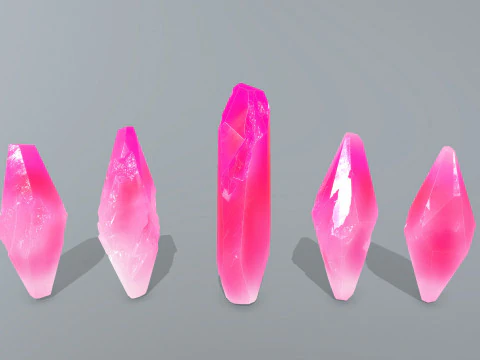 Crystal set 1 3D Model