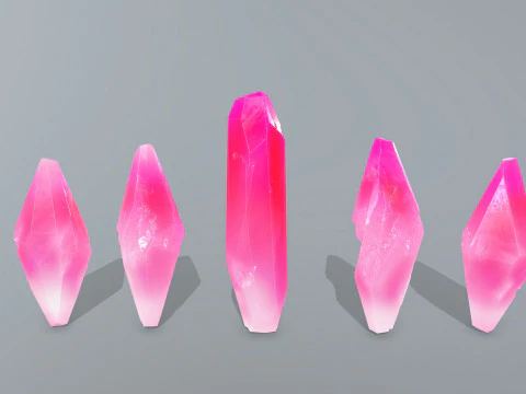 Crystal set 1 3D Model