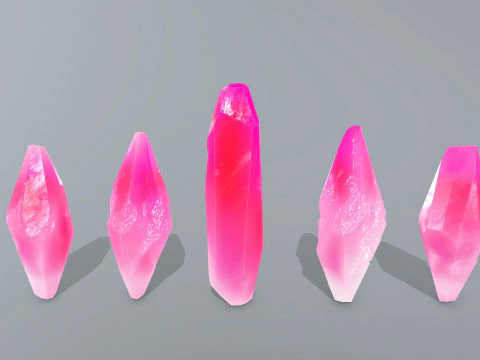 Crystal set 1 3D Model