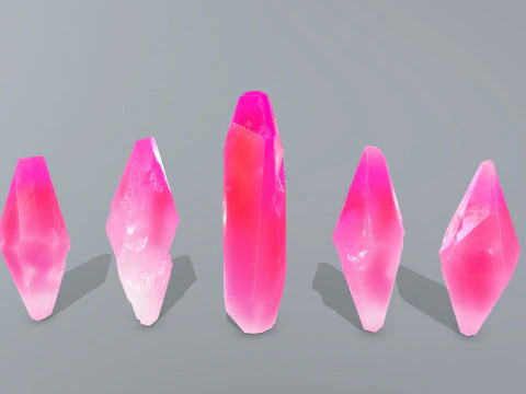 Crystal set 1 3D Model
