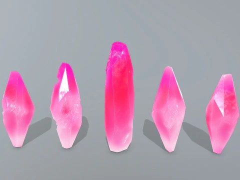 Crystal set 1 3D Model
