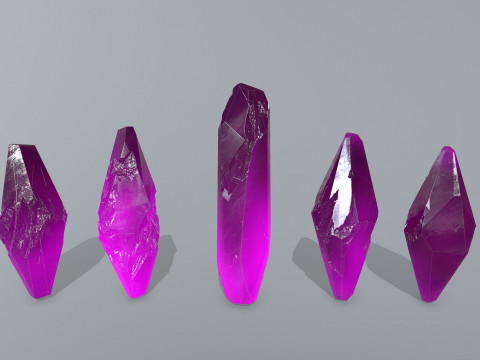 Crystal set 2 3D Model