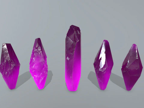 Crystal set 2 3D Model