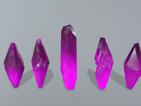 Crystal set 2 3D Модель