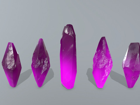 Crystal set 2 3D Модель