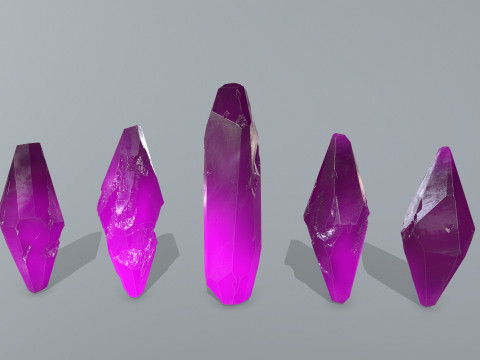 Crystal set 2 3D Модель