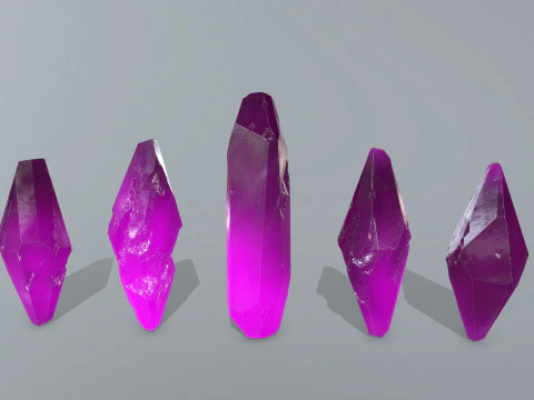 Crystal set 2 3D Model