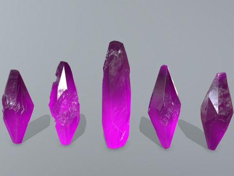 Crystal set 2 3D Модель