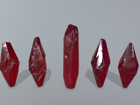 Crystal set 3 3D-Modell