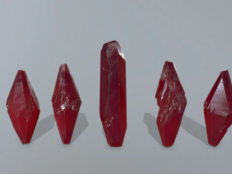 Crystal set 3 3D Model