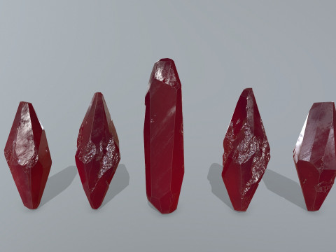 Crystal set 3 3D मॉडल