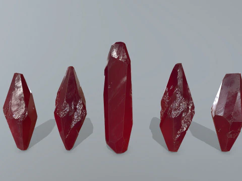 Crystal set 3 3D Model