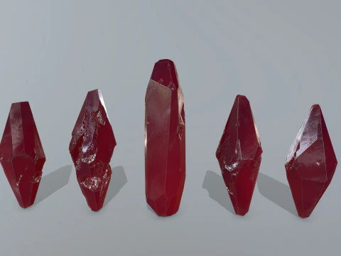 Crystal set 3 3D Model