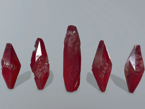 Crystal set 3 3D Model