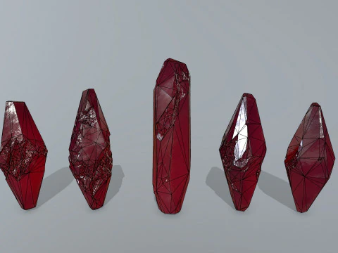 Crystal set 3 3D Model