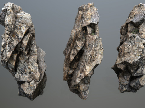 Desert rocks 3D Model