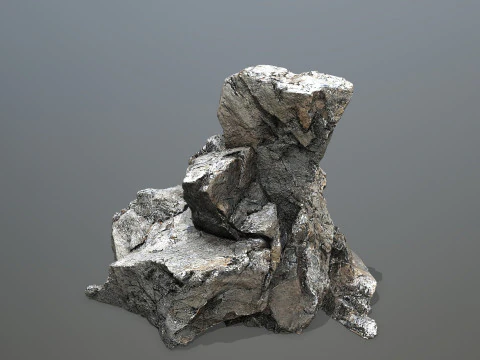 Пустынные скалы 3D Модель