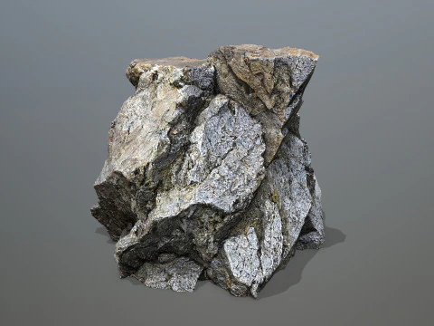 Пустынные скалы 3D Модель