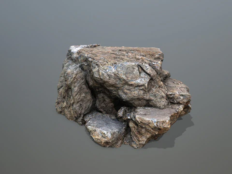 Пустынные скалы 3D Модель