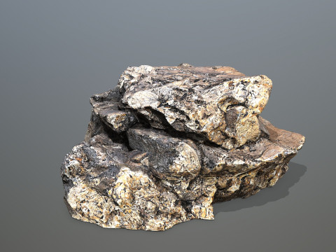 Desert rocks 3D Model