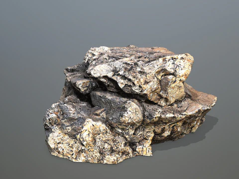 Пустынные скалы 3D Модель